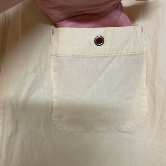 J. Jill size 14 Yellow High Waisted 7” Inseam Lightweight Shorts with Pockets - Picture 5 of 9